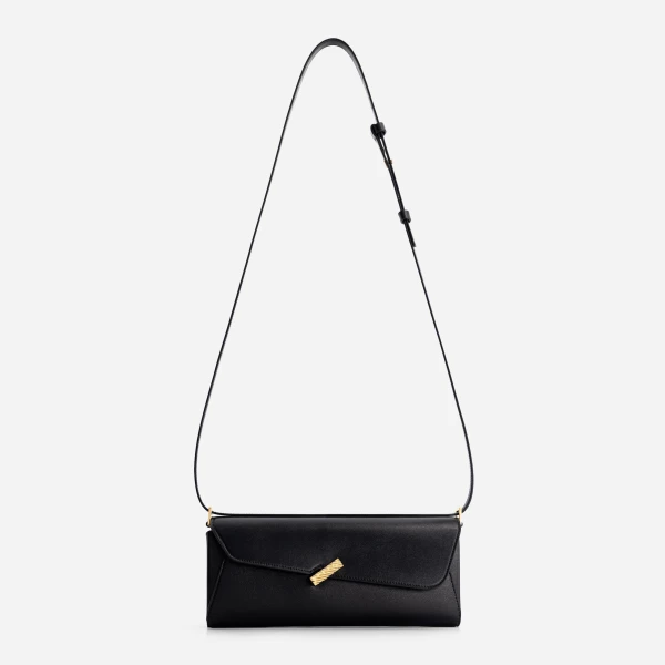 Mlouye Isla Grab Purse in Black | Shoulder & Crossbody Bags | Luxury Shoes 