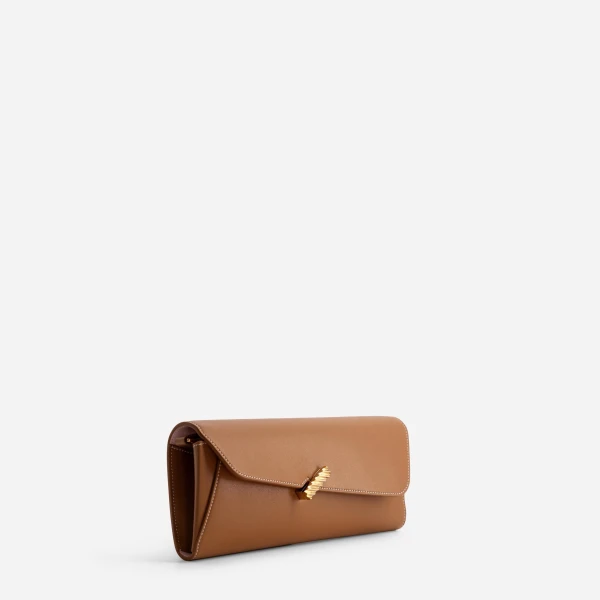 Mlouye Isla Grab Purse in Canyon | Shoulder & Crossbody Bags | Luxury Shoes 