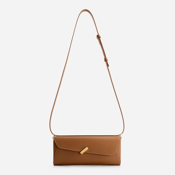 Mlouye Isla Grab Purse in Canyon | Shoulder & Crossbody Bags | Luxury Shoes 