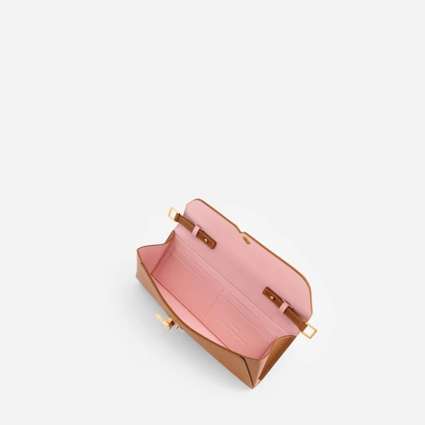 Mlouye Isla Grab Purse in Canyon | Shoulder & Crossbody Bags | Luxury Shoes 