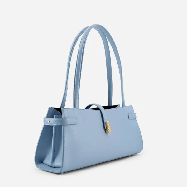 Mlouye Isla Wide Tote in Arctic | Totes & Top-Handle Bags | Luxury Shoes 