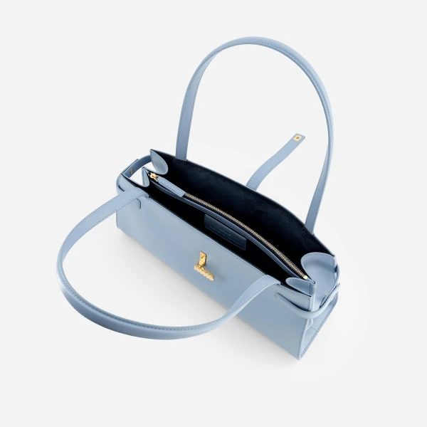 Mlouye Isla Wide Tote in Arctic | Totes & Top-Handle Bags | Luxury Shoes 
