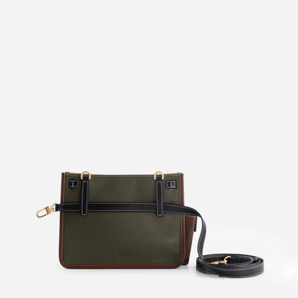 Mlouye Juno Bag in Hunter Green | Shoulder & Crossbody Bags | Luxury Shoes 