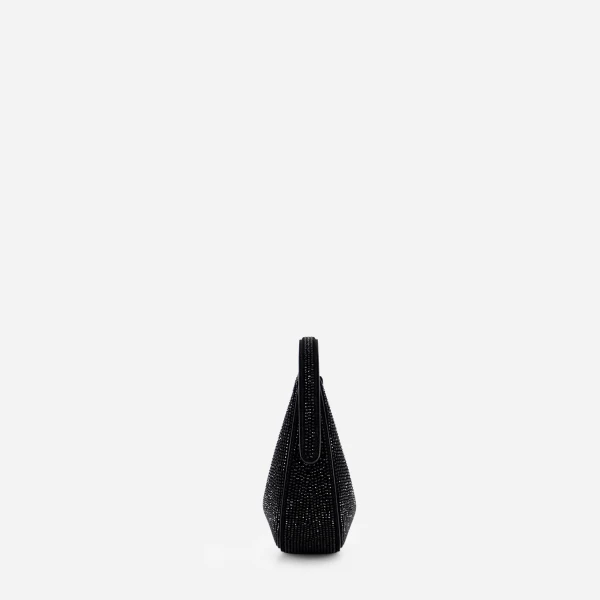 Mlouye Luna 20 Bag in Crystal Black | Clutch Bags | Luxury Shoes 