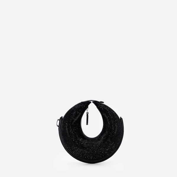 Mlouye Luna 20 Bag in Crystal Black | Clutch Bags | Luxury Shoes 