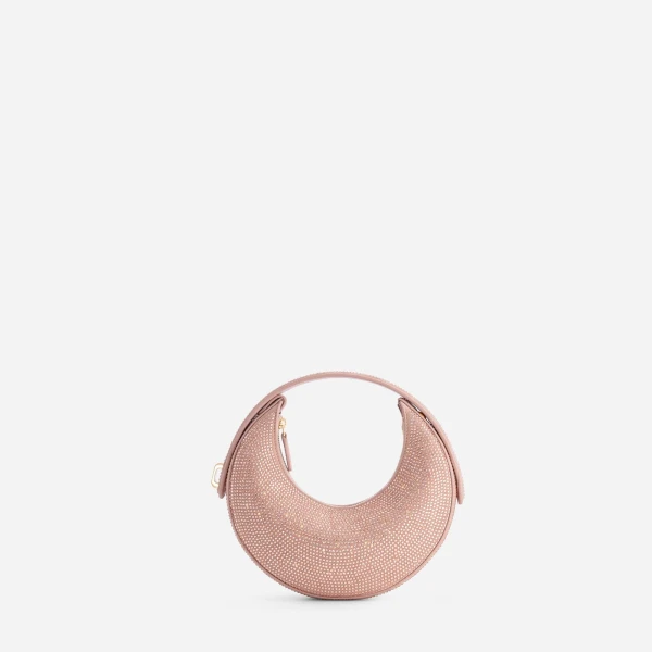 Mlouye Luna 20 Bag in Crystal Nude | Clutch Bags | Luxury Shoes 