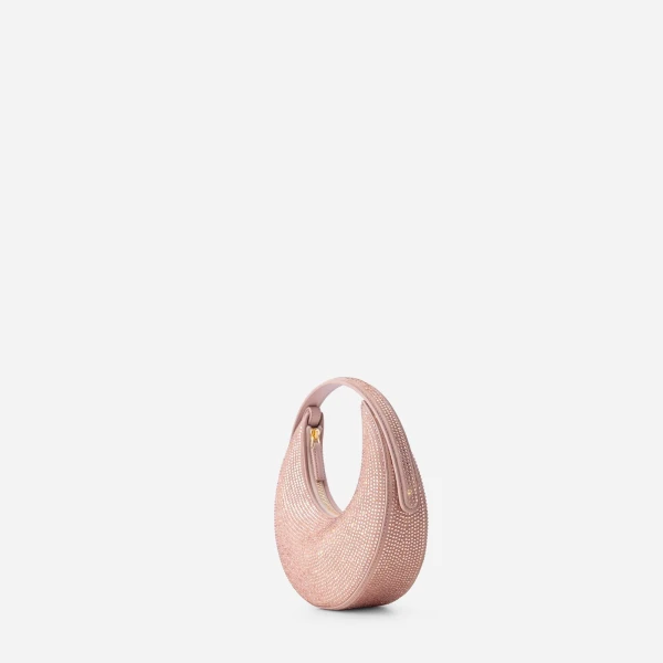 Mlouye Luna 20 Bag in Crystal Nude | Clutch Bags | Luxury Shoes 