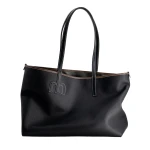 Mlouye M Tote in Black and Hunter Green | Totes & Top-Handle Bags | Luxury Shoes 