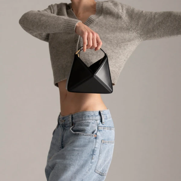 Mlouye Mini Flex Bag in Schist | Mini Bags | Luxury Shoes 