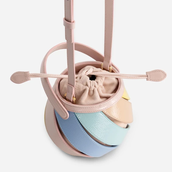 Mlouye Mini Helix Bag in Mermaid Multicolour | Mini Bags | Luxury Shoes 