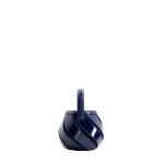 Mlouye Mini Helix Bag in Patent Navy | Mini Bags | Luxury Shoes 