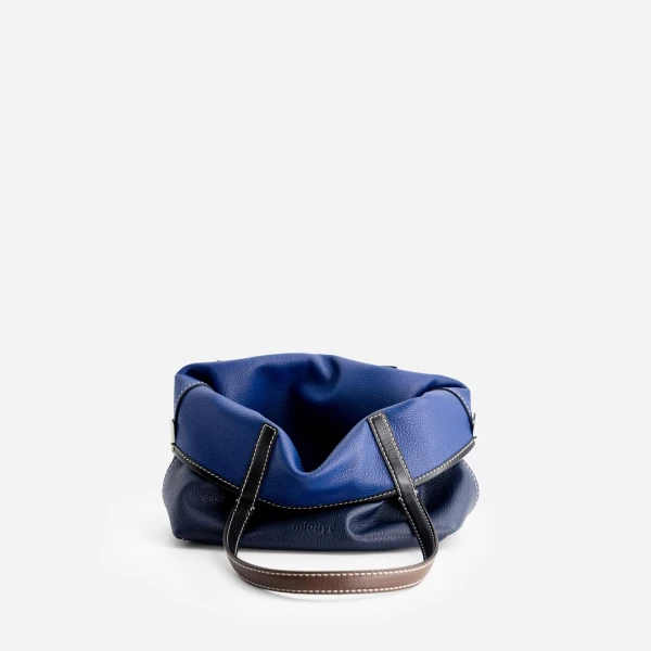 Mlouye Mini M Tote in Royal Blue | Mini Bags | Luxury Shoes 