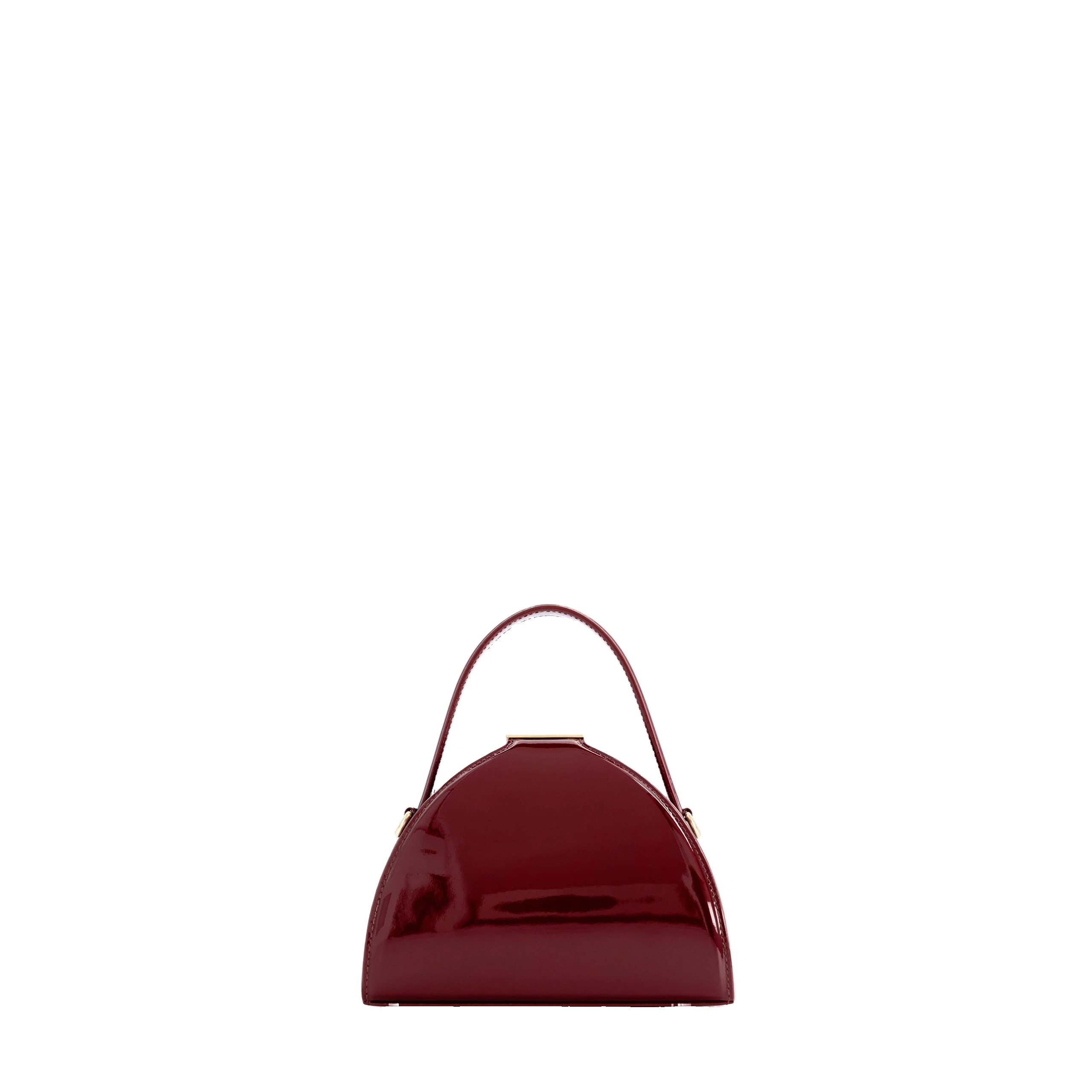 Mlouye Mini Pandora Bag in Patent Bordeaux Mlouye Mini Pandora Bag in Patent Bordeaux | Mini Bags | Luxury Shoes
