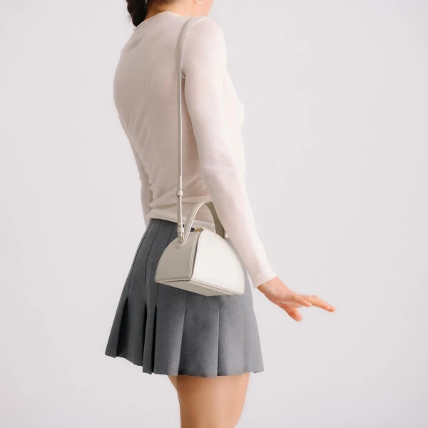 Mlouye Mini Pandora Bag in Peach | Mini Bags | Luxury Shoes 