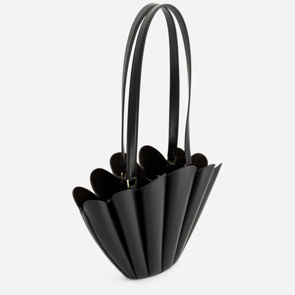 Mlouye Mini Seashell Tote in Black | Mini Bags | Luxury Shoes 