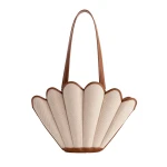 Mlouye Mini Seashell Tote in Canvas | Mini Bags | Luxury Shoes 