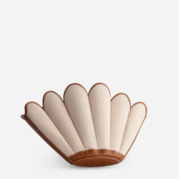 Mlouye Mini Seashell Tote in Canvas | Mini Bags | Luxury Shoes 