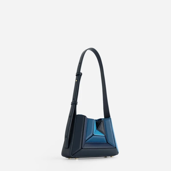 Mlouye Mini Sera Eclat Bag in Ocean | Mini Bags | Luxury Shoes 