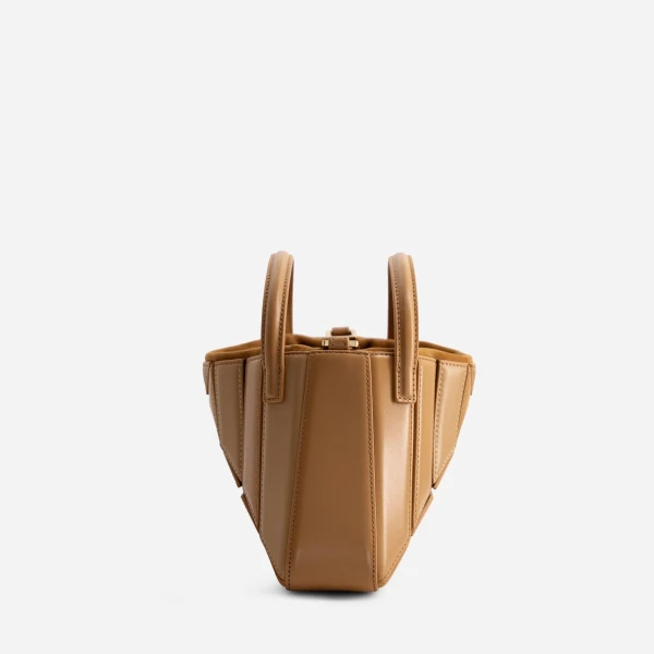 Mlouye Mini Sera Tote in Biscuit | Mini Bags | Luxury Shoes 
