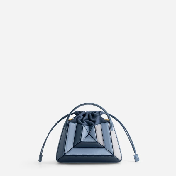Mlouye Mini Sera Tote in Denim | Mini Bags | Luxury Shoes 