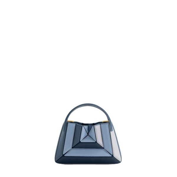 Mlouye Mini Sera Tote in Denim | Mini Bags | Luxury Shoes 