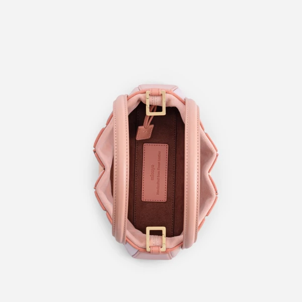 Mlouye Mini Sera Tote in Peach | Mini Bags | Luxury Shoes 