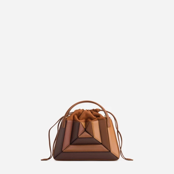 Mlouye Mini Sera Tote in Praline | Mini Bags | Luxury Shoes 