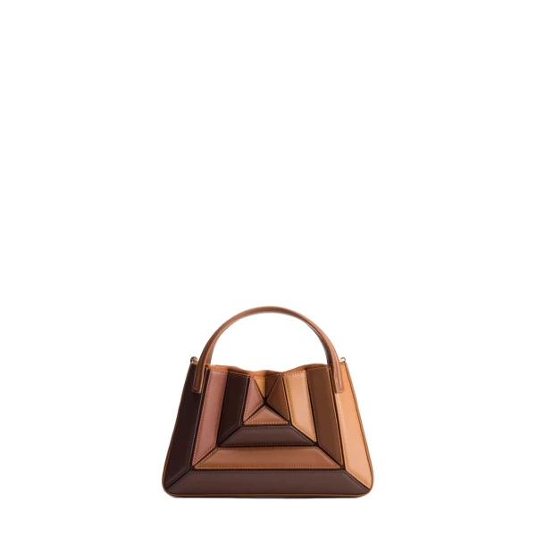Mlouye Mini Sera Tote in Praline | Mini Bags | Luxury Shoes 