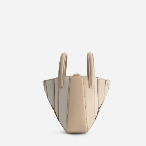 Mlouye Mini Sera Tote in Vanilla | Mini Bags | Luxury Shoes 