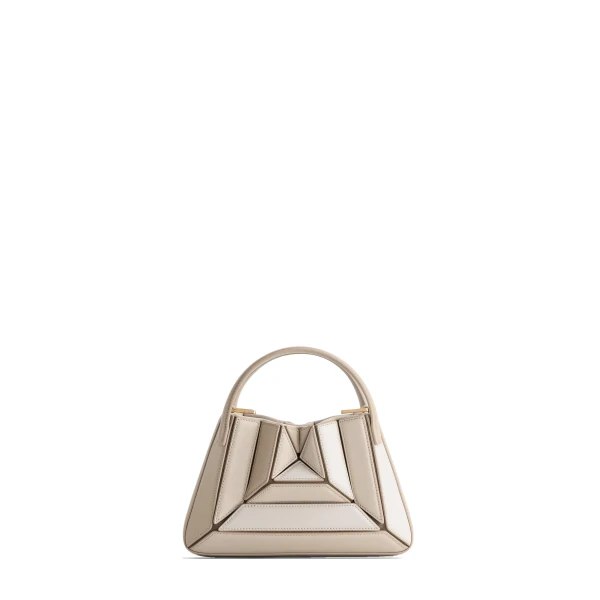 Mlouye Mini Sera Tote in Vanilla | Mini Bags | Luxury Shoes 