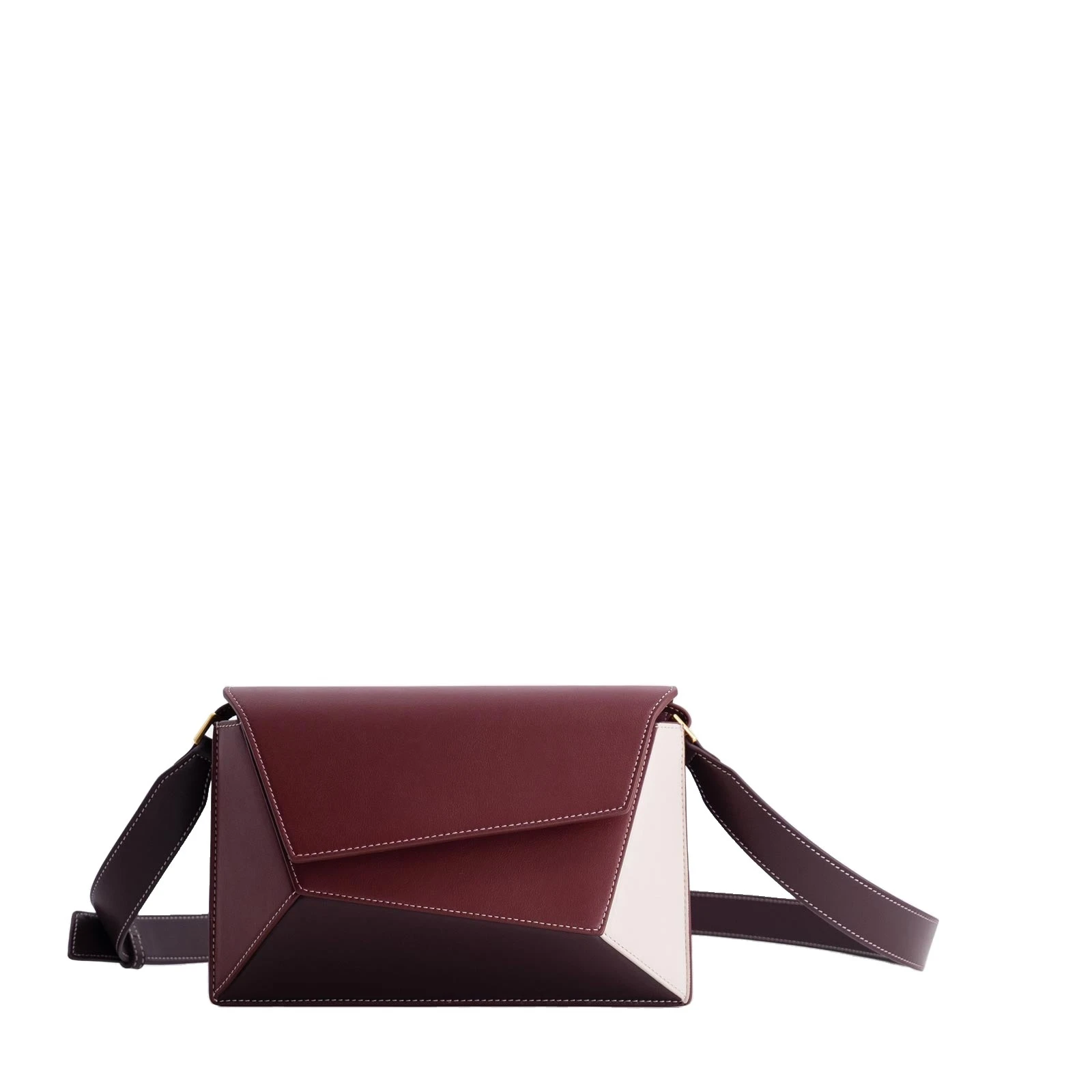 Mlouye Naomi Bag in Bordeaux and Off White Mlouye Naomi Bag in Bordeaux and Off White | Shoulder & Crossbody Bags | Luxury Shoes