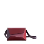 Mlouye Naomi Bag in Cranberry | Shoulder & Crossbody Bags | Luxury Shoes 