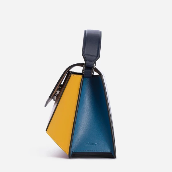 Mlouye Naomi Bag in Mondrian | Shoulder & Crossbody Bags | Luxury Shoes 