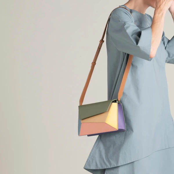 Mlouye Naomi Bag in Pastel | Shoulder & Crossbody Bags | Luxury Shoes 