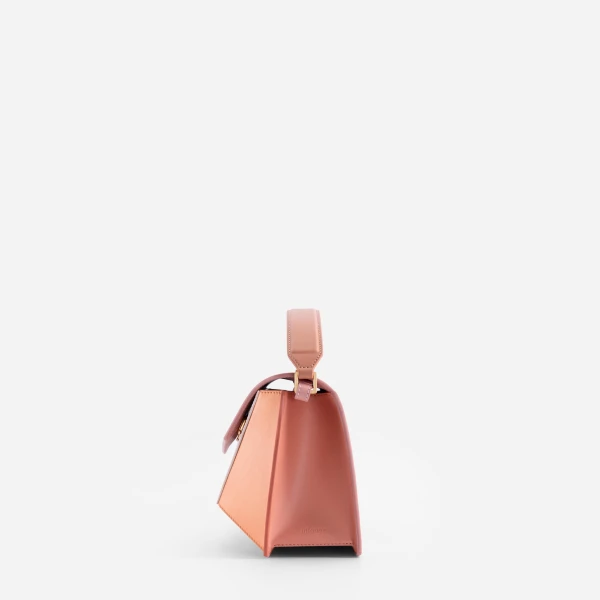 Mlouye Naomi Bag in Peach | Shoulder & Crossbody Bags | Luxury Shoes 