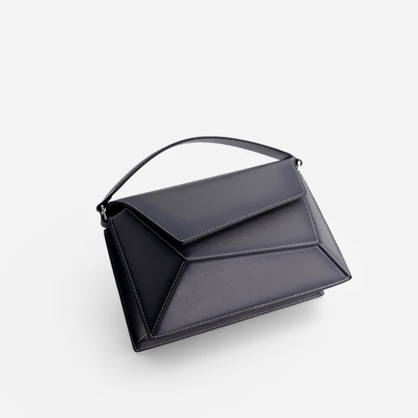 Mlouye Naomi Bag in Schist | Shoulder & Crossbody Bags | Luxury Shoes 