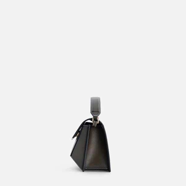 Mlouye Naomi Bag in Truffle Green | Shoulder & Crossbody Bags | Luxury Shoes 