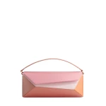Mlouye Naomi Baguette Bag in Peach | Totes & Top-Handle Bags | Luxury Shoes 