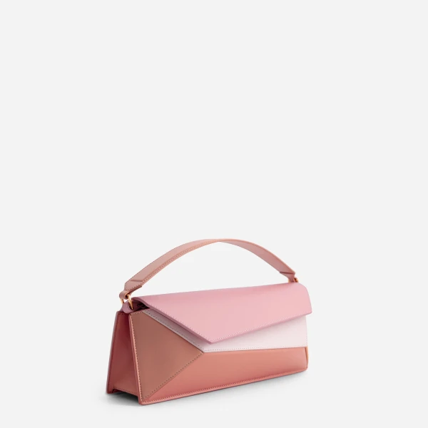 Mlouye Naomi Baguette Bag in Peach | Totes & Top-Handle Bags | Luxury Shoes 