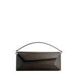Mlouye Naomi Baguette Bag in Truffle Green | Totes & Top-Handle Bags | Luxury Shoes 