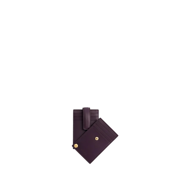 Rotate Cardholder in Dark Grapes