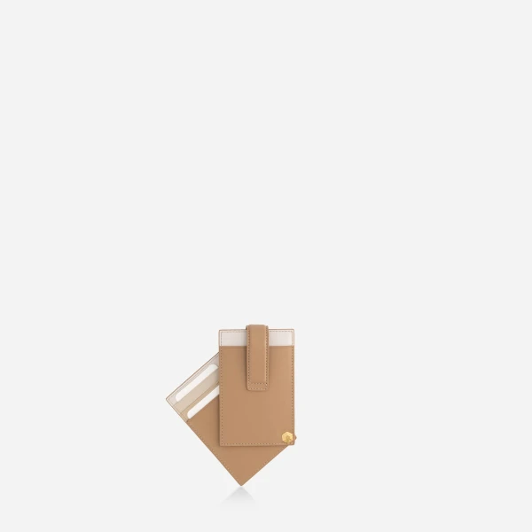 Mlouye Rotate Cardholder in Milky | Wallets & Purses | Luxury Shoes 