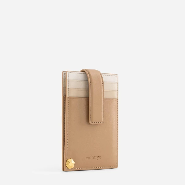 Mlouye Rotate Cardholder in Milky | Wallets & Purses | Luxury Shoes 
