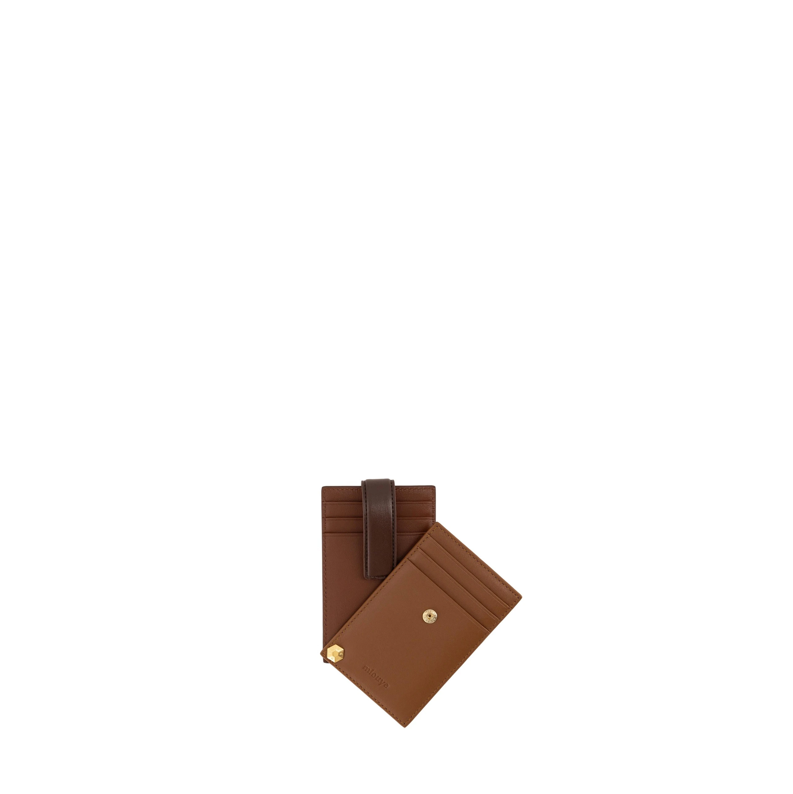 Mlouye Rotate Cardholder in Praline Mlouye Rotate Cardholder in Praline | Wallets & Purses | Luxury Shoes