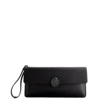Mlouye Seal Clutch in Carbon | Clutch Bags | Luxury Shoes 