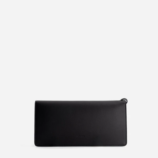 Mlouye Seal Clutch in Carbon | Clutch Bags | Luxury Shoes 