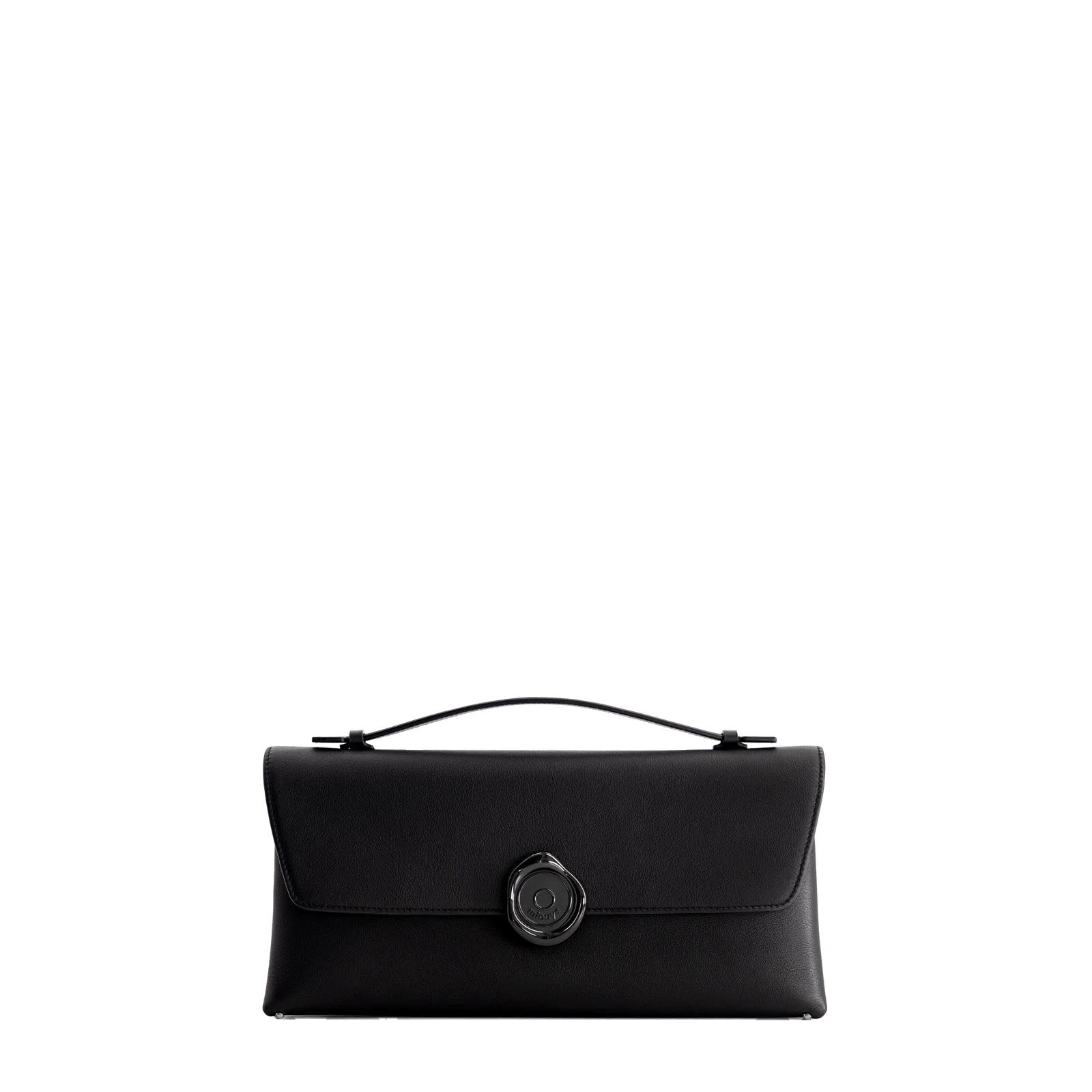 Mlouye Seal Double Clutch in Carbon Mlouye Seal Double Clutch in Carbon | Clutch Bags | Luxury Shoes