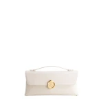 Mlouye Seal Double Clutch in Cream | Clutch Bags | Luxury Shoes 