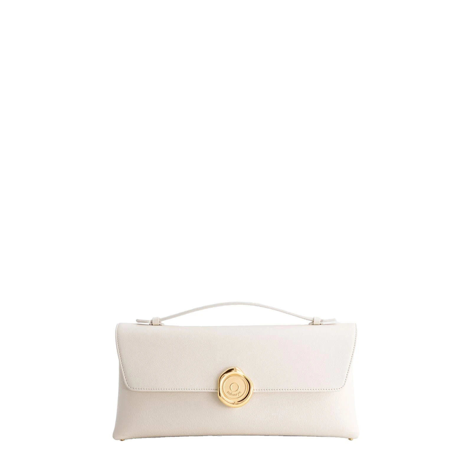 Mlouye Seal Double Clutch in Cream Mlouye Seal Double Clutch in Cream | Clutch Bags | Luxury Shoes