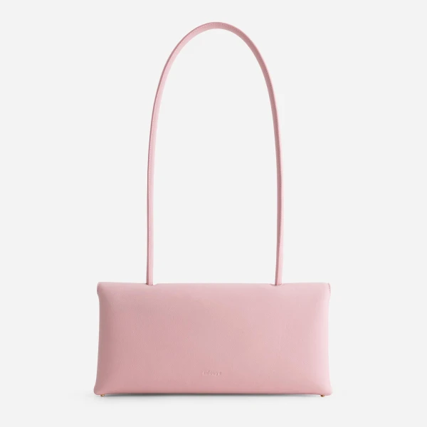 Mlouye Seal Flap Bag in Baby Pink | Shoulder & Crossbody Bags | Luxury Shoes 